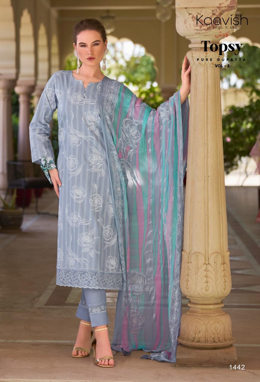 Kaavish Topsy Vol 2 catalog salwar kameez wholesale in kolkata