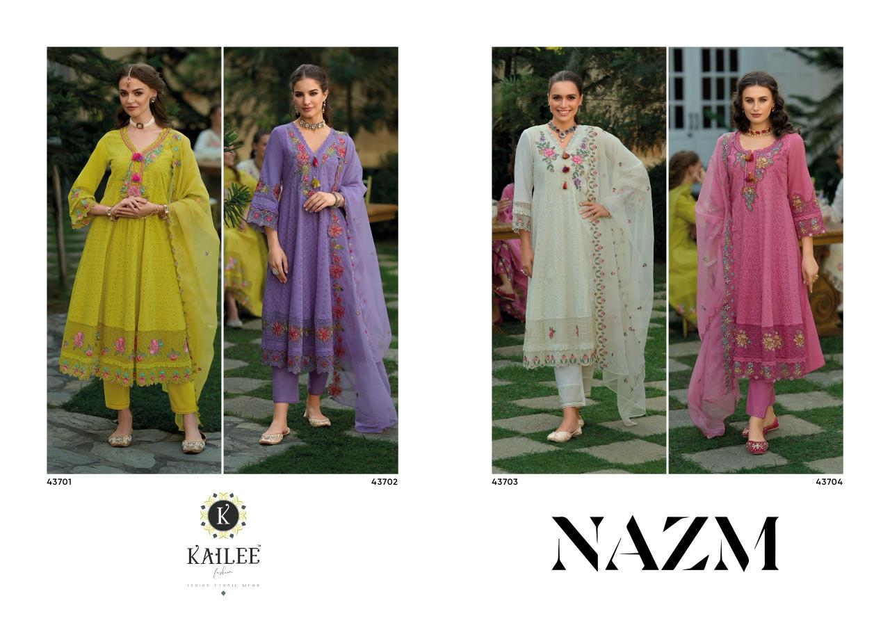 Kailee Nazm Catalog south india shopping mall kurtis