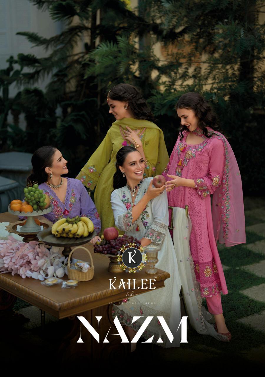 Kailee Nazm Catalog south india shopping mall kurtis