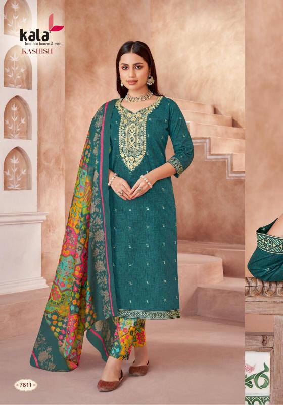 Kala Kashish Vol-1 – Kurti Pant With Dupatta - Wholesale Catalog