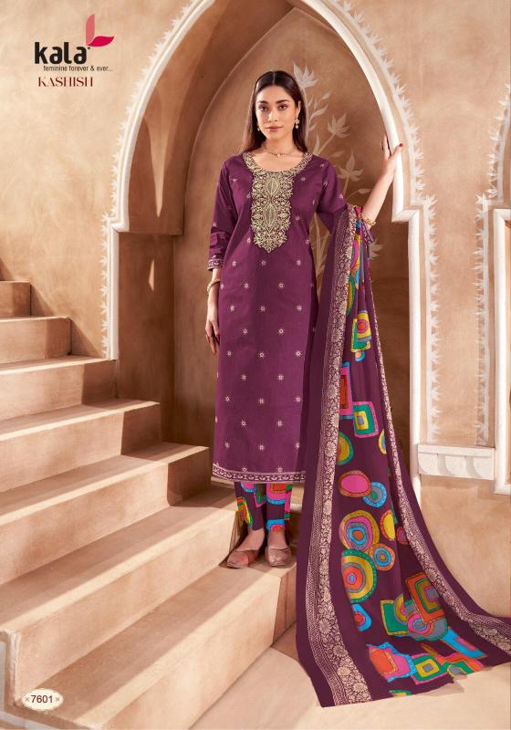Kala Kashish Vol-1 – Kurti Pant With Dupatta - Wholesale Catalog