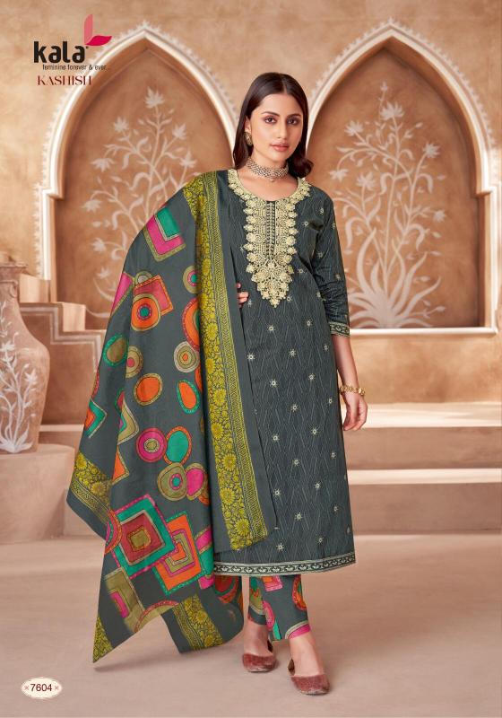 Kala Kashish Vol-1 – Kurti Pant With Dupatta - Wholesale Catalog