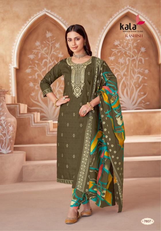 Kala Kashish Vol-1 – Kurti Pant With Dupatta - Wholesale Catalog