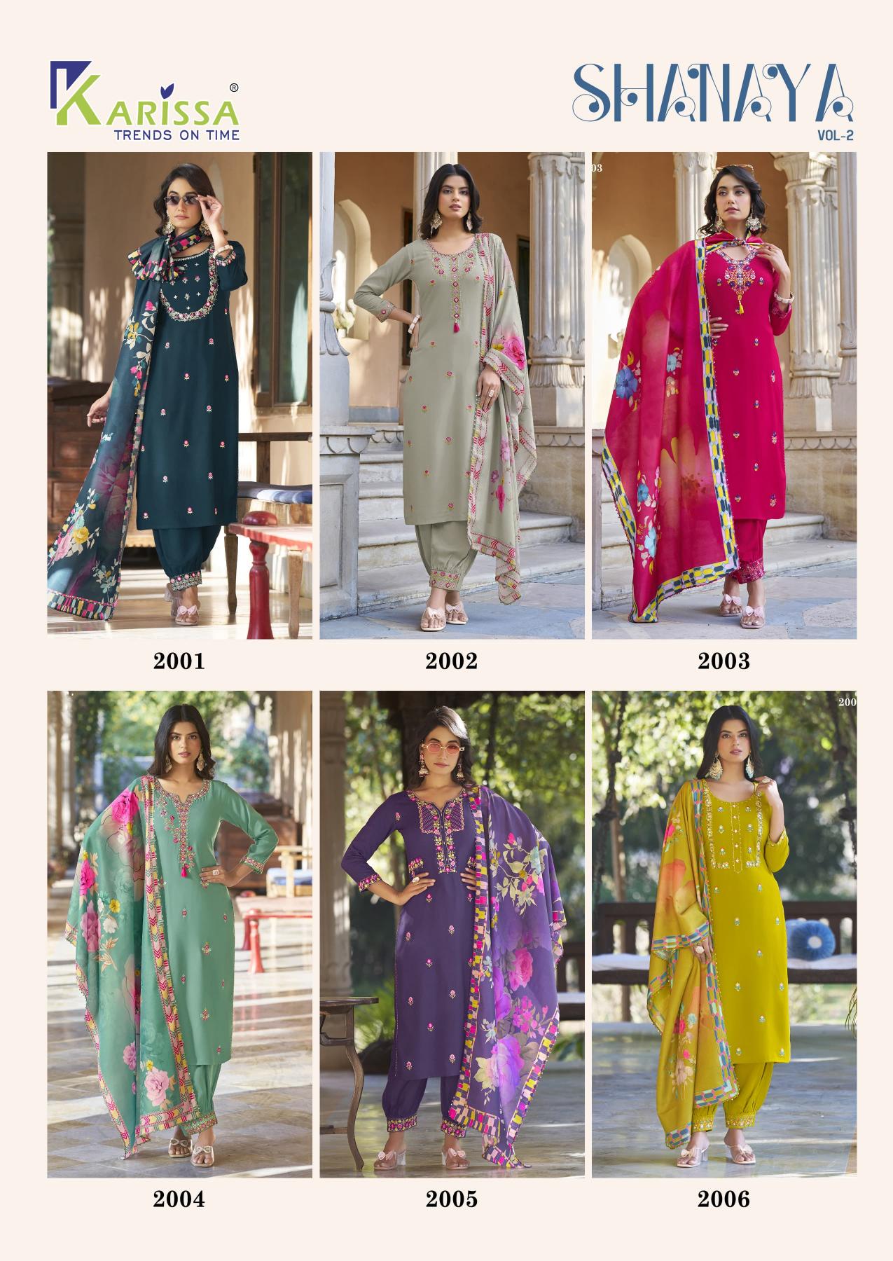 Karissa Shanaya Vol 2 catalog trendy kurtis online shopping india