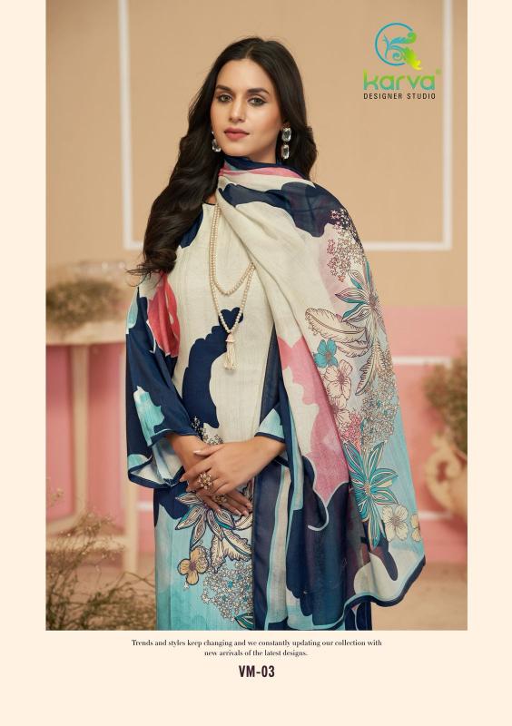 Karva Vamika Catalog daily wear salwar kameez wholesale