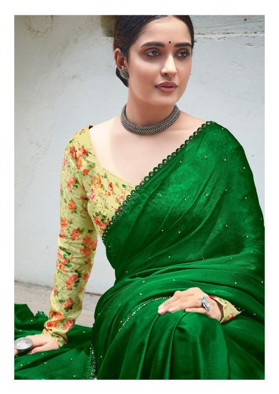 Kashvi Ruby Catalog cheapest saree wholesale market in india