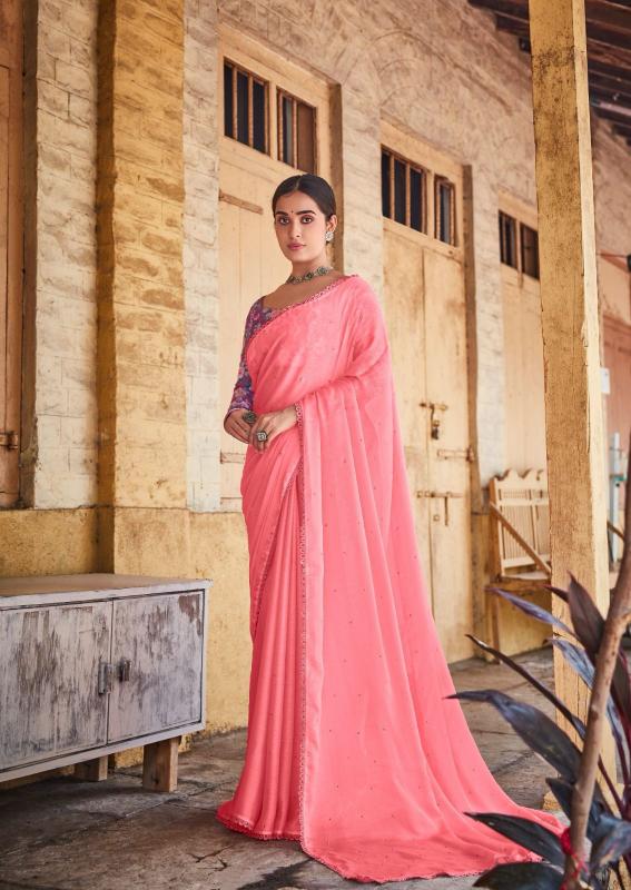 Kashvi Ruby Catalog cheapest saree wholesale market in india