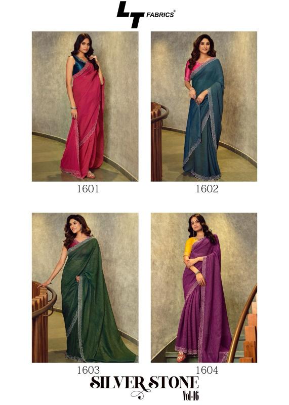 Kashvi Silver Stone Vol 16 Catalog miss india festive wear sarees