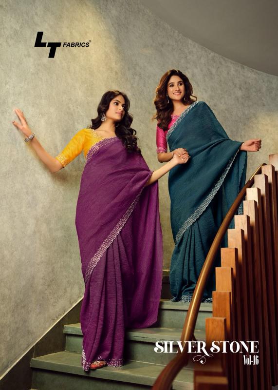 Kashvi Silver Stone Vol 16 Catalog miss india festive wear sarees