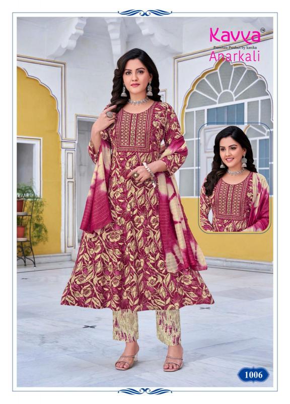 Kavya Anarkali vol 1 catalog fab india kurti online for women 