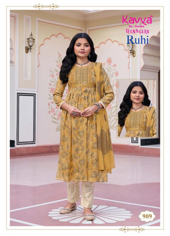 Kavya Ruhi Vol 9 catalog low price kids kurtis online india rush