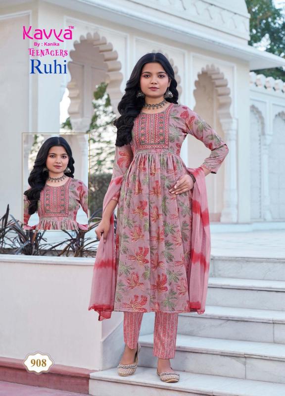Kavya Ruhi Vol 9 catalog low price kids kurtis online india rush