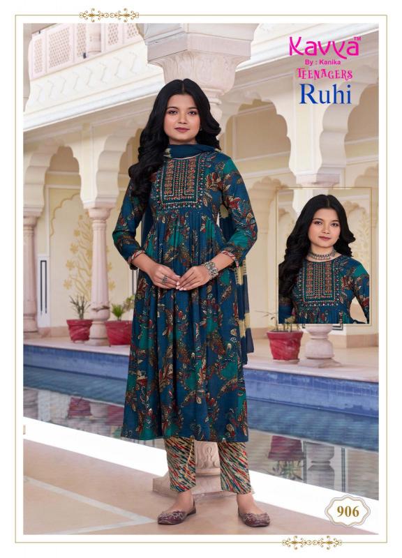 Kavya Ruhi Vol 9 catalog low price kids kurtis online india rush