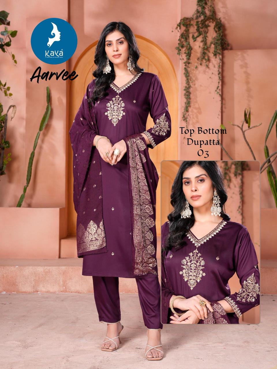 Kaya Aarvee Catalog buy readymade wedding kurtis online india