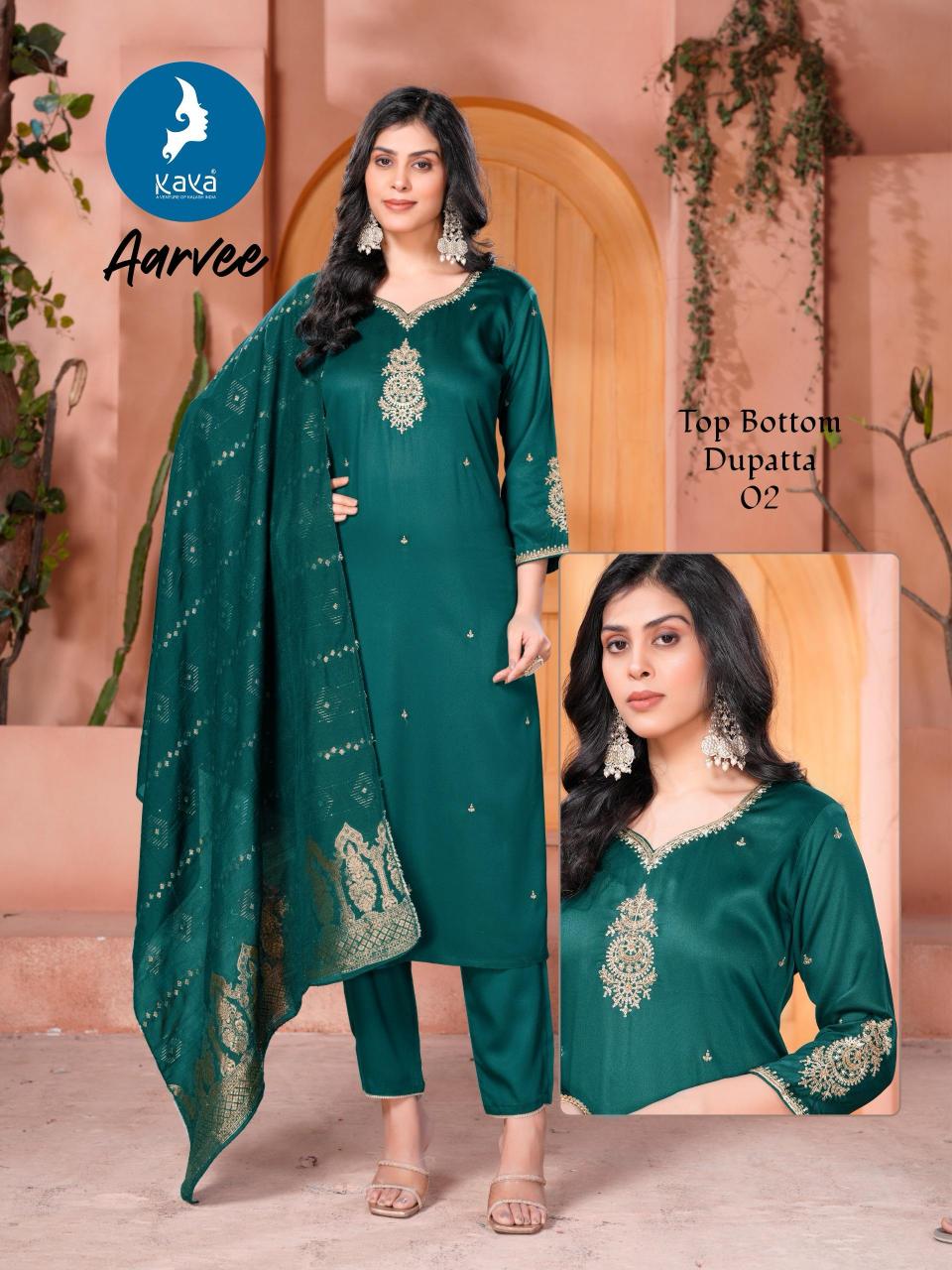 Kaya Aarvee Catalog buy readymade wedding kurtis online india