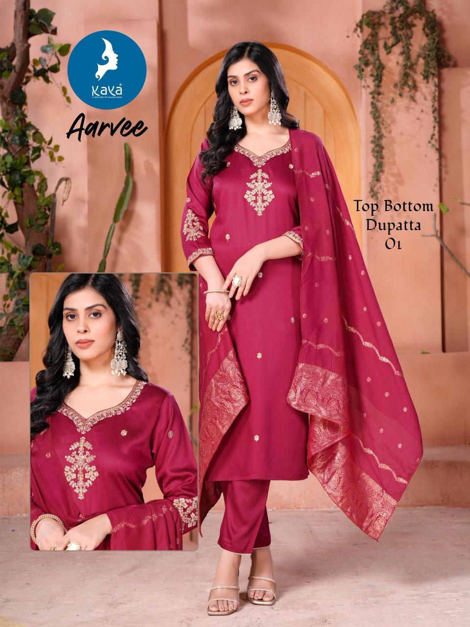Kaya Aarvee Catalog buy readymade wedding kurtis online india