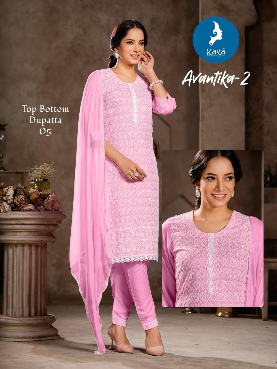 Kaya Avantika Vol 2 catalog Rayon buy w kurtis online india