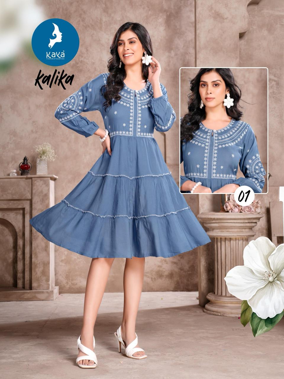 Kaya Kalika catalog one piece for women western wholesaler