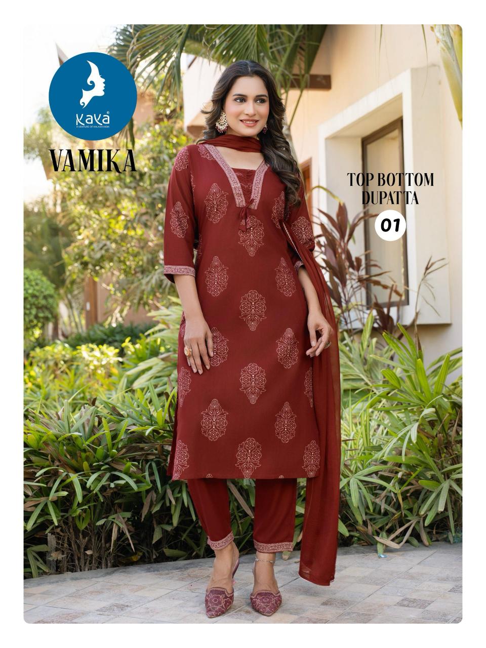 Kaya Vamika catalog kurti pant set online india