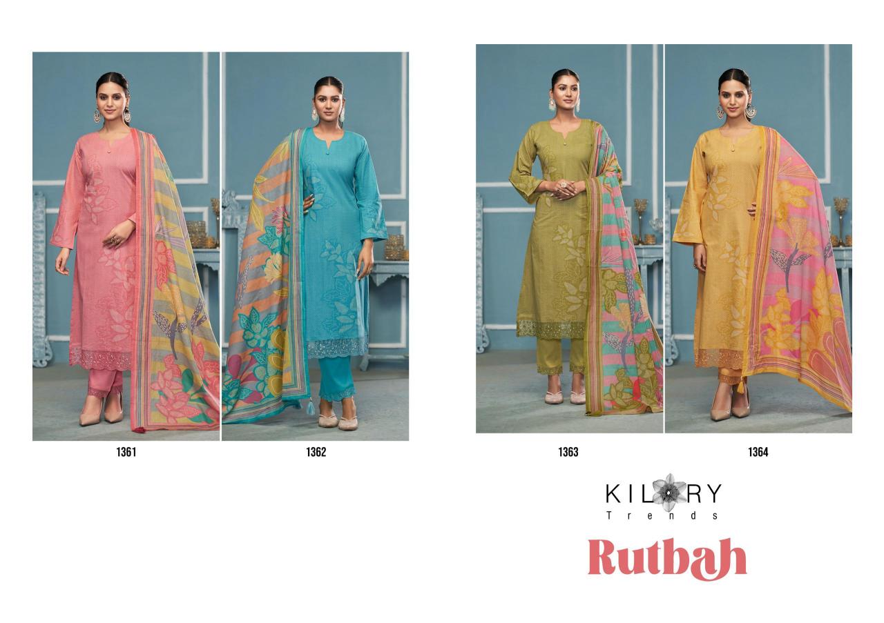 Kilory Rutbah catalog wholesale ladies salwar kameez