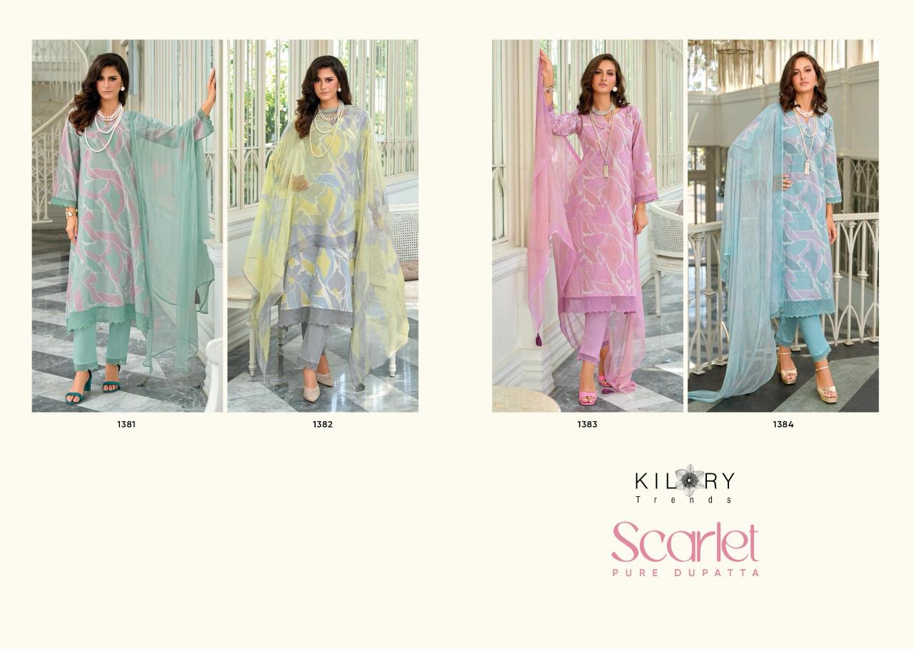 Kilory Scarlet Catalog wholesale salwar kameez surat