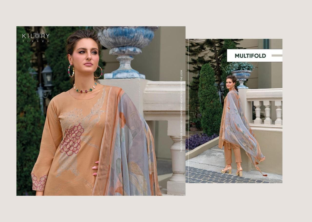 Kilory Wafa Catalog ludhiyana design salwar kameez wholesale exporter