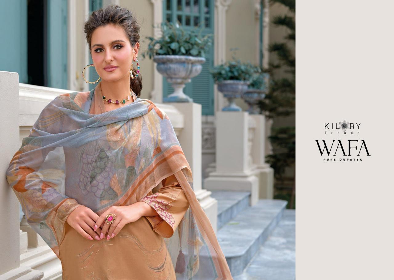 Kilory Wafa Catalog ludhiyana design salwar kameez wholesale exporter