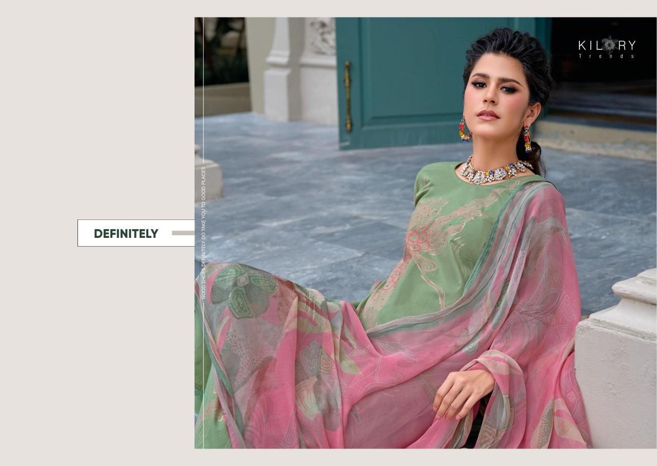 Kilory Wafa Catalog ludhiyana design salwar kameez wholesale exporter