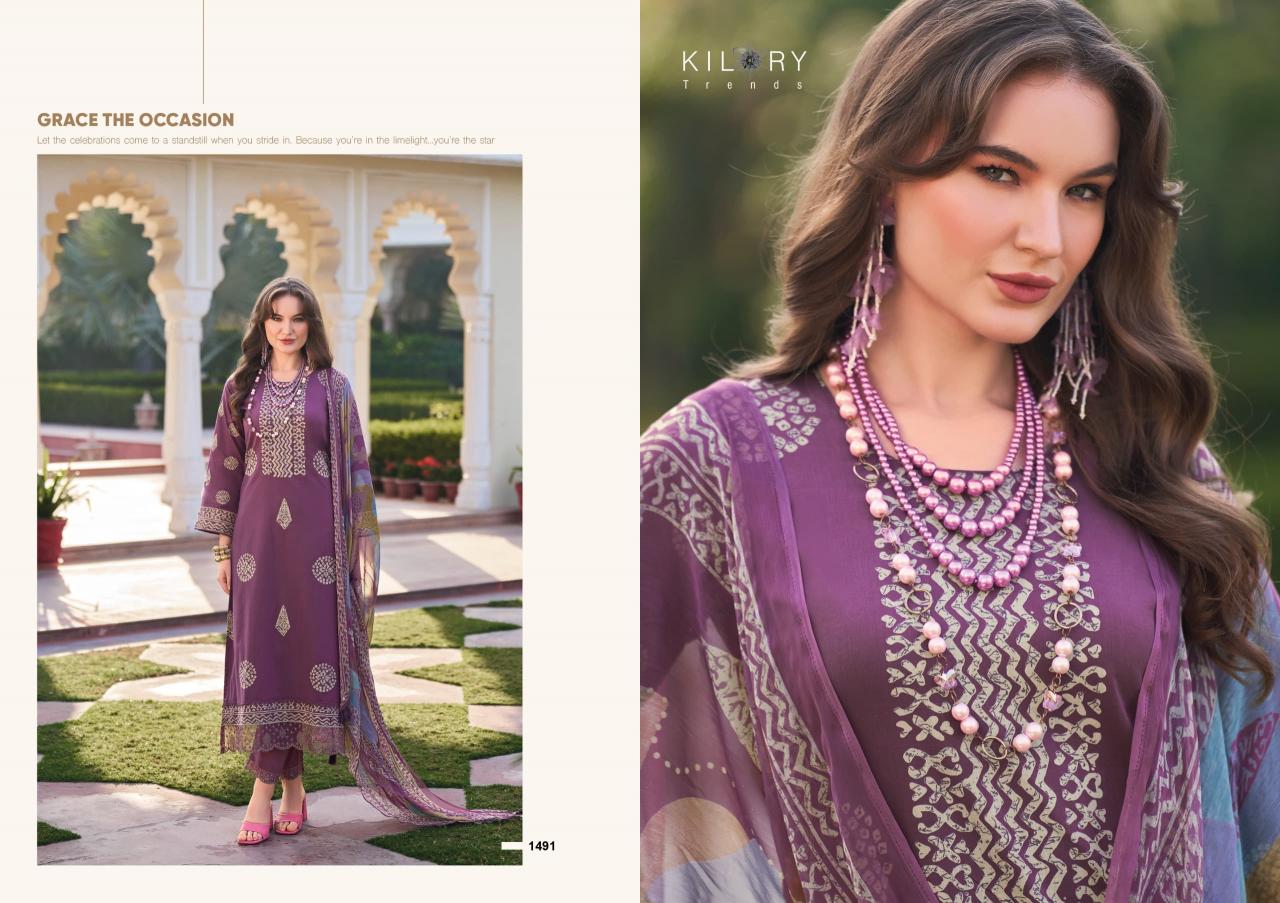 Kilory Zarokha Vol 3 Catalog unstitched salwar kameez wholesalers in mumbai