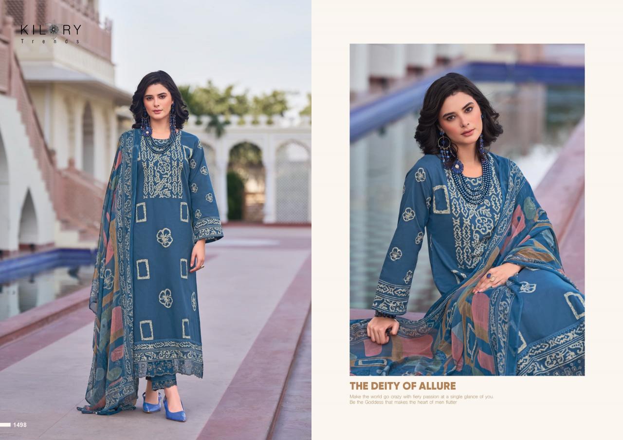 Kilory Zarokha Vol 3 Catalog unstitched salwar kameez wholesalers in mumbai