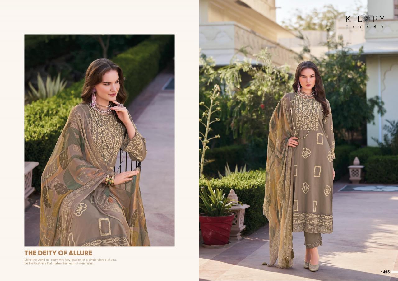 Kilory Zarokha Vol 3 Catalog unstitched salwar kameez wholesalers in mumbai