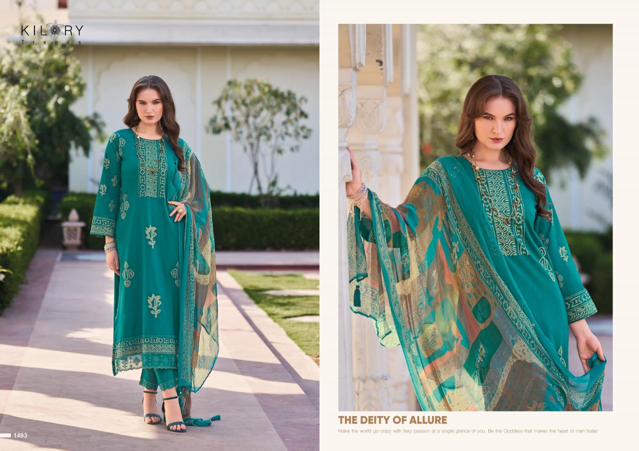 Kilory Zarokha Vol 3 Catalog unstitched salwar kameez wholesalers in mumbai
