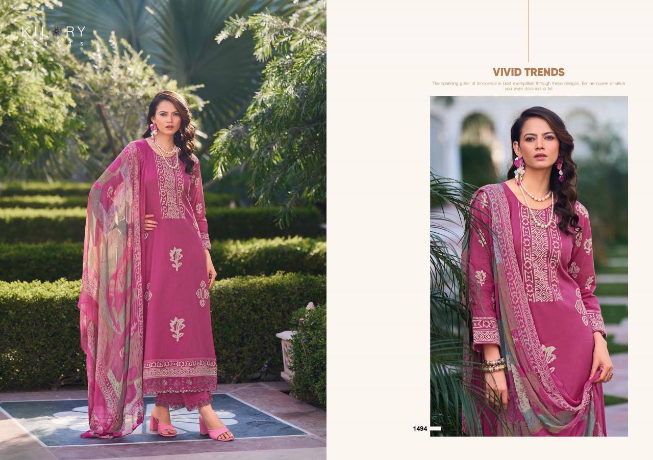 Kilory Zarokha Vol 3 Catalog unstitched salwar kameez wholesalers in mumbai