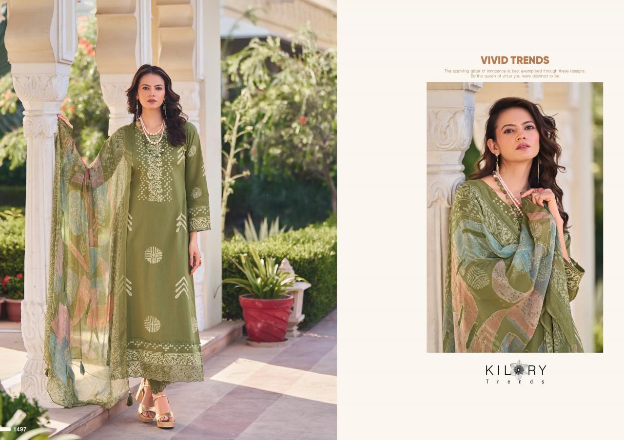 Kilory Zarokha Vol 3 Catalog unstitched salwar kameez wholesalers in mumbai