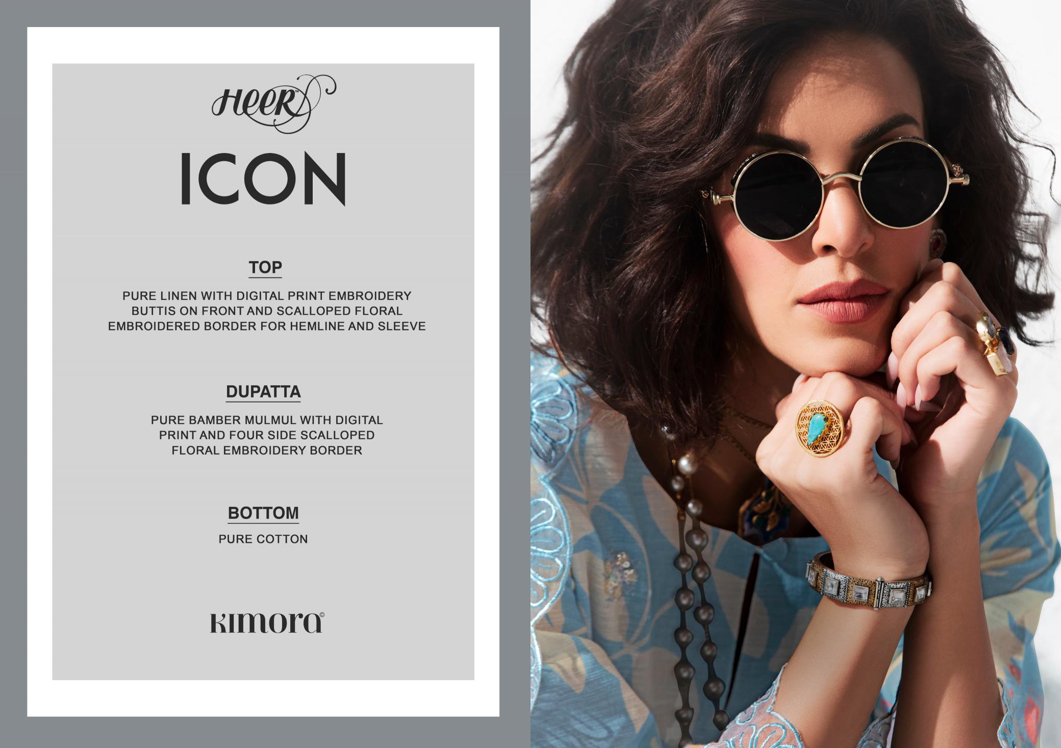 Kimora Heer Icon catalog salwar kameez catalog wholesale