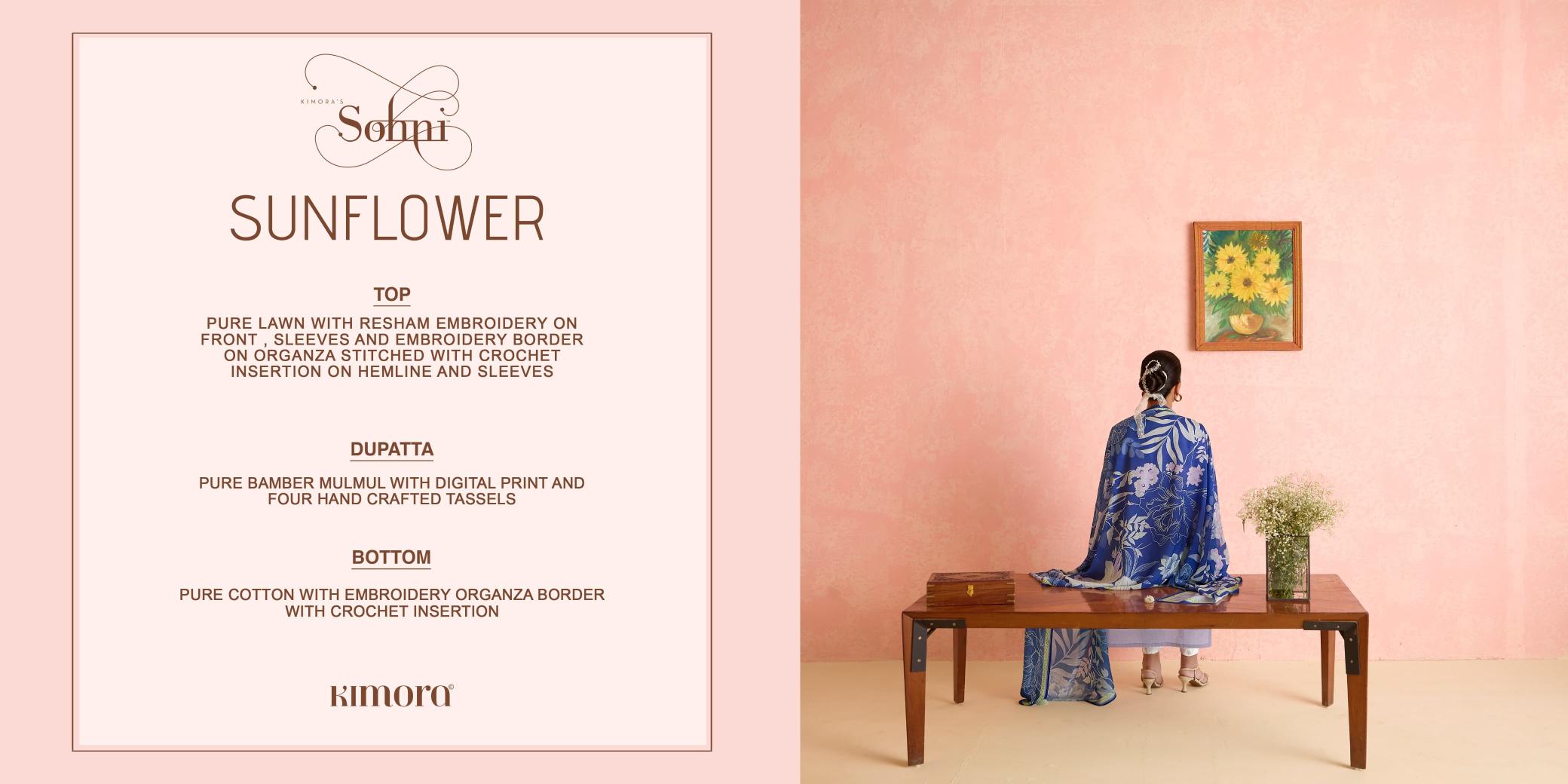 Kimora Sohni Sunflower vol 16 catalog buy salwar kameez online wholesale