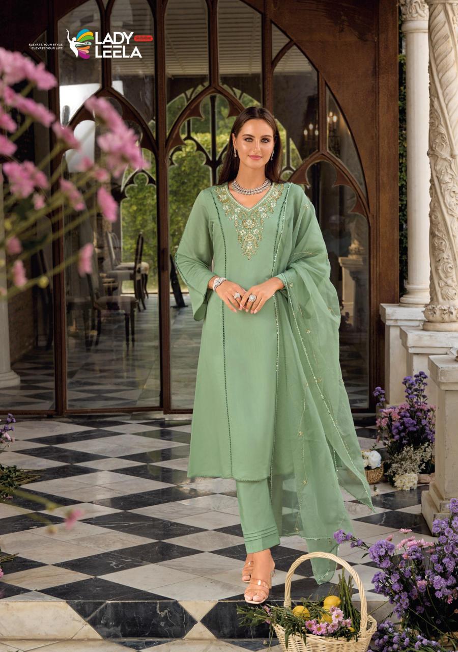 Lady Leela Rangeen Catalog cheapest wholesale kurti market in india