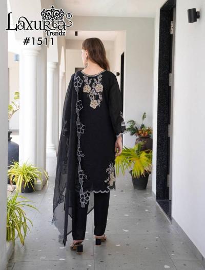 Laxuria Trendz 1511 catalog pakistani fancy suit designs