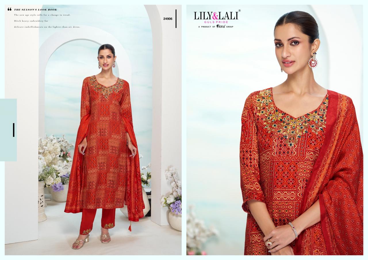 Lily & Lali Florista catalog western kurti online wholesalers on india