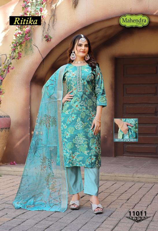Mahendra Ritika Vol 2 catalog designer kurti suppliers in india