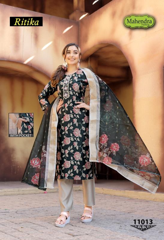 Mahendra Ritika Vol 2 catalog designer kurti suppliers in india