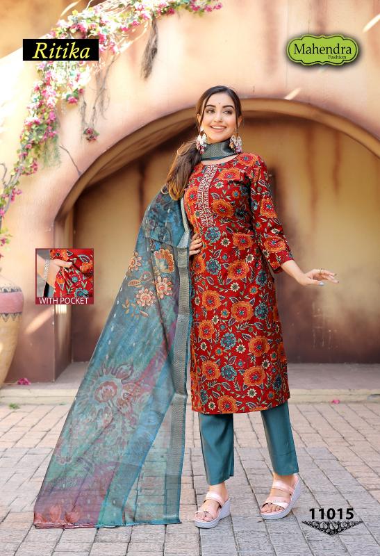 Mahendra Ritika Vol 2 catalog designer kurti suppliers in india