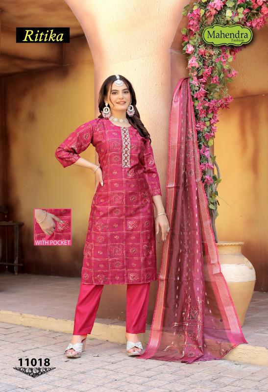 Mahendra Ritika Vol 2 catalog designer kurti suppliers in india
