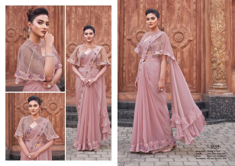 Mahotsav Mohmanthan 25300 Series Luna Catalog readymade sarees buy online india