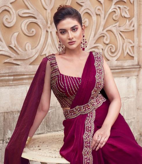 Mahotsav Mohmanthan 25300 Series Luna Catalog readymade sarees buy online india