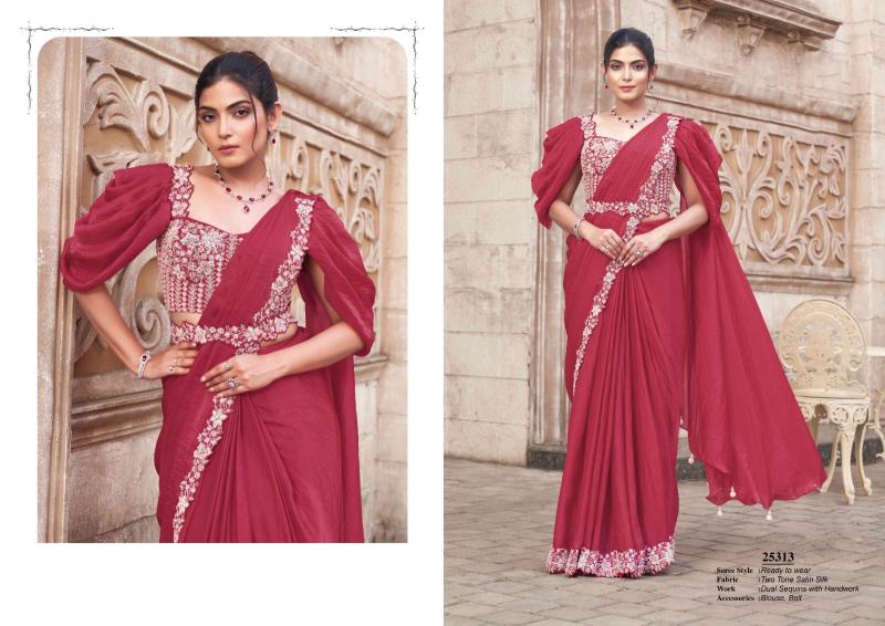 Mahotsav Mohmanthan 25300 Series Luna Catalog readymade sarees buy online india