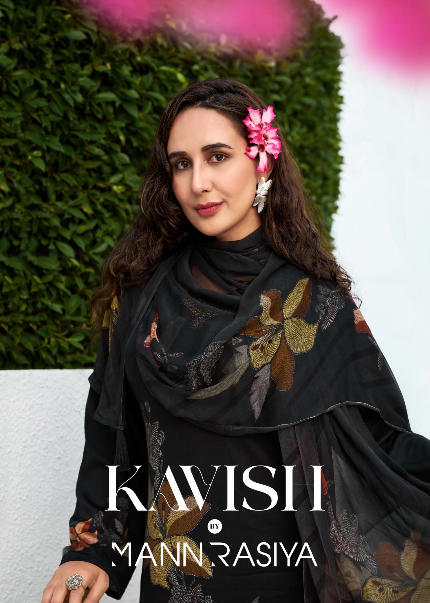Mannrasiya Kavish Catalog wholesale dress material high quality