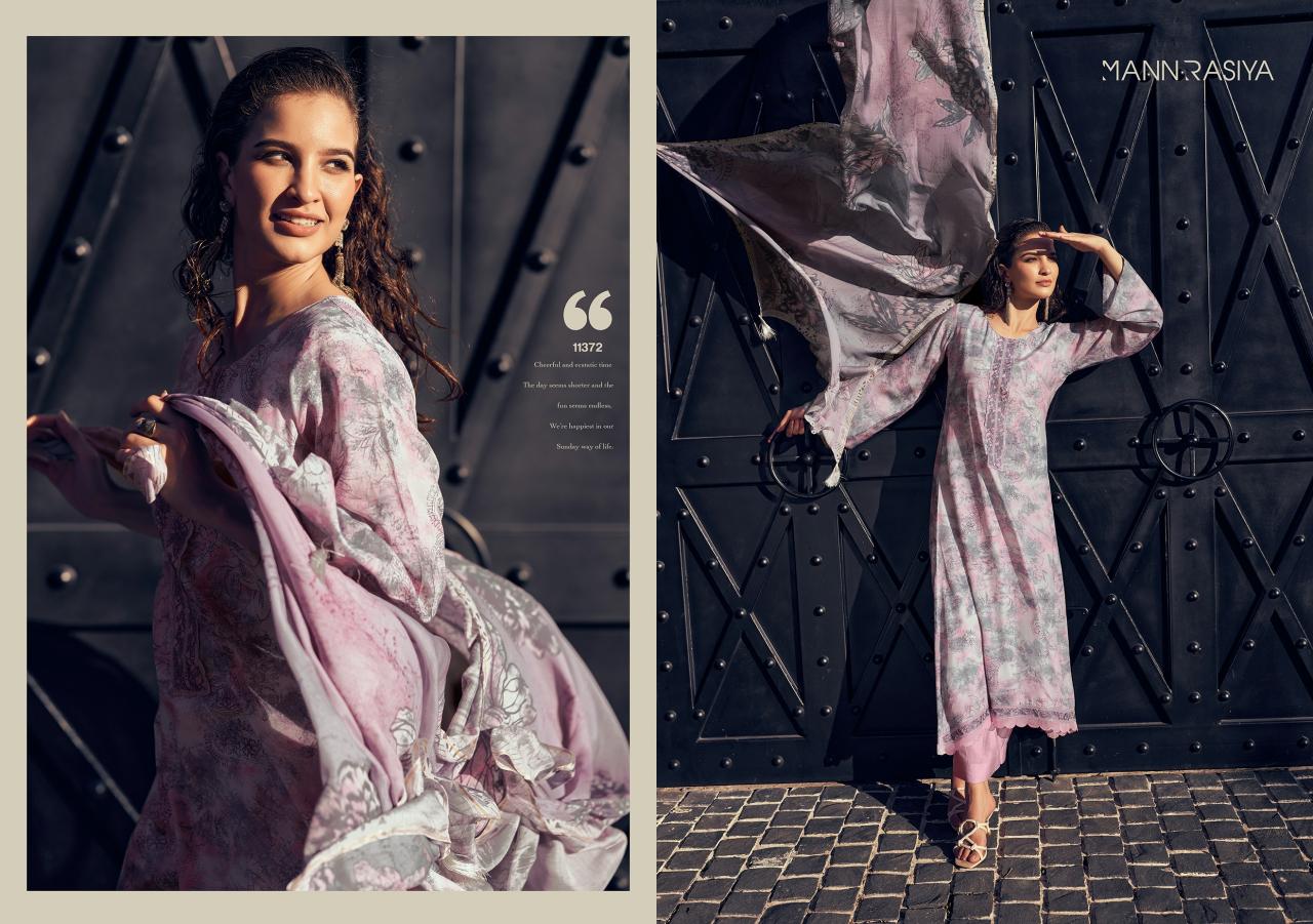 Mannrasiya Sahar Catalog wholesale dress material market in junagadh