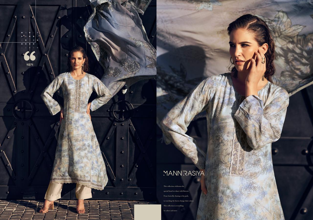 Mannrasiya Sahar Catalog wholesale dress material market in junagadh