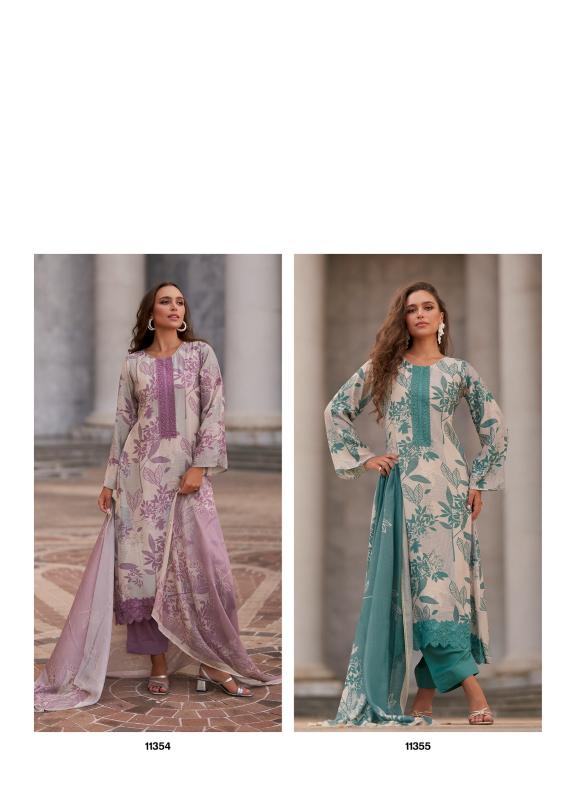 Mannrasiya Violetta Catalog wholesale dress material market in mumbai borivali